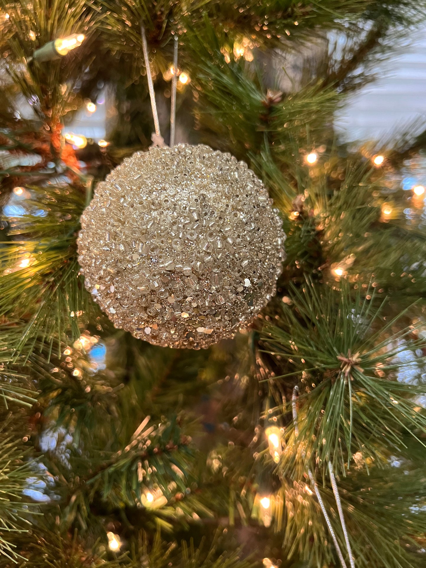 3" jewel ball holiday ornaments Christmas Decor
