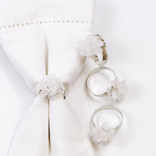Spring Bouquet Napkin Rings (set of 4)