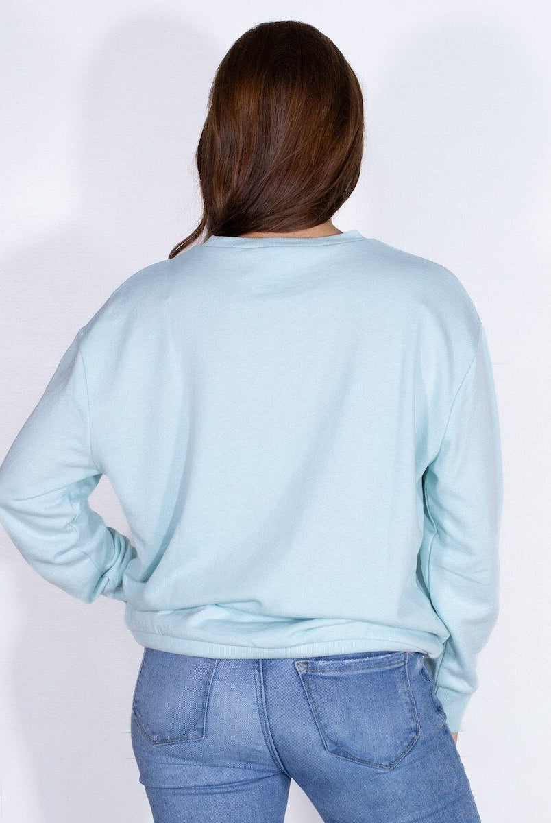 Be The Light Sequin Sweatshirt - Sassy Inspiration