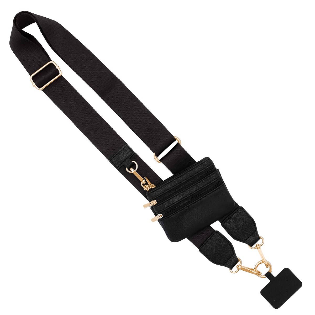 Clip & Go Cell Phone Lanyard with Pouch - Sassy Inspiration