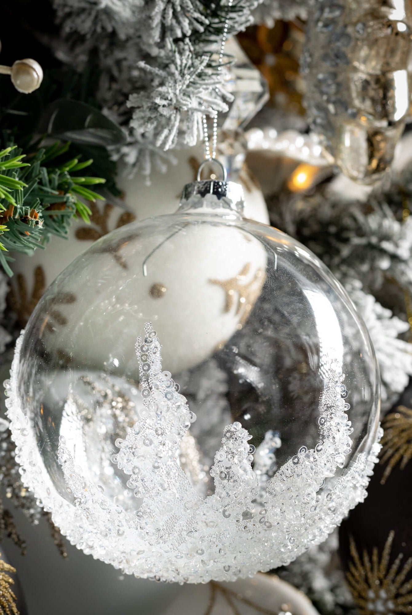 ENCRUSTED CRYSTAL ORNAMENT - Sassy Inspiration