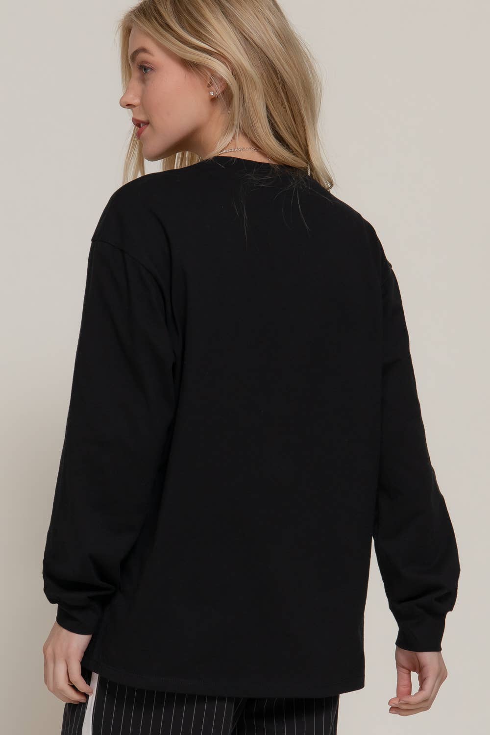 Everyday Essential Long Sleeve Cotton Tee - Sassy Inspiration