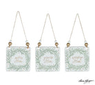 HOLIDAY IMPRESSIONS MESSAGE ORNAMENTS S/3 - Sassy Inspiration