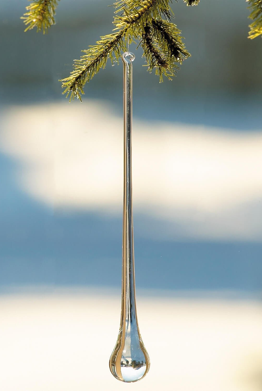 Icicle Drop Christmas Ornament - 3 sizes - Sassy Inspiration