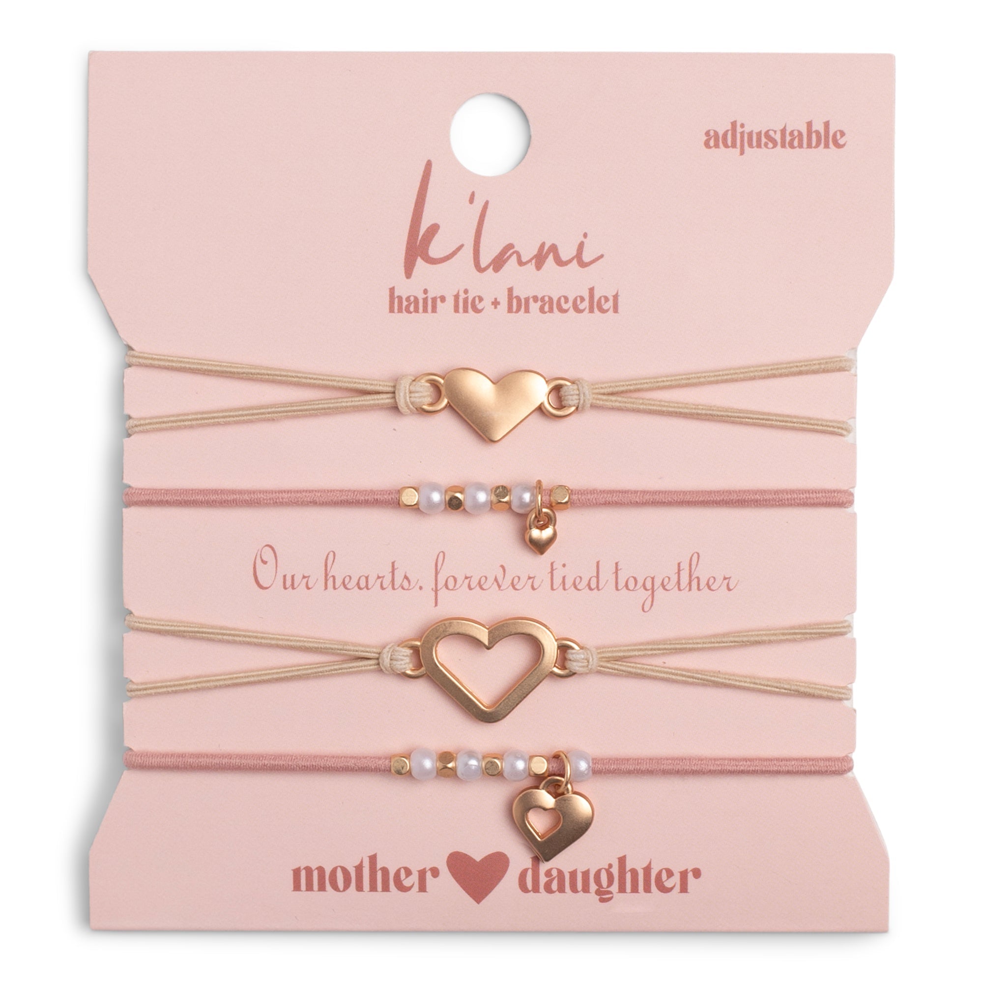 K'lani Mother - Daughter Hair Tie/Bracelet Set - Sassy Inspiration