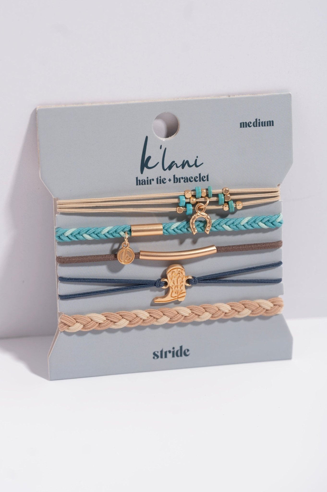 K'lani STRIDE Hair Tie/Bracelet Set - Sassy Inspiration