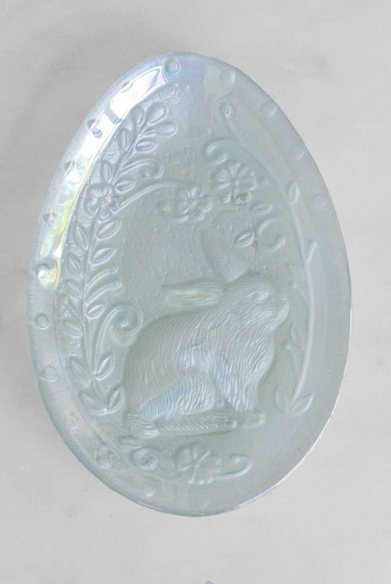 Leah Egg Glass Plate - Sassy Inspiration