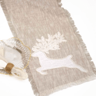 Leaping Deer Fringe Runner - Sassy Inspiration