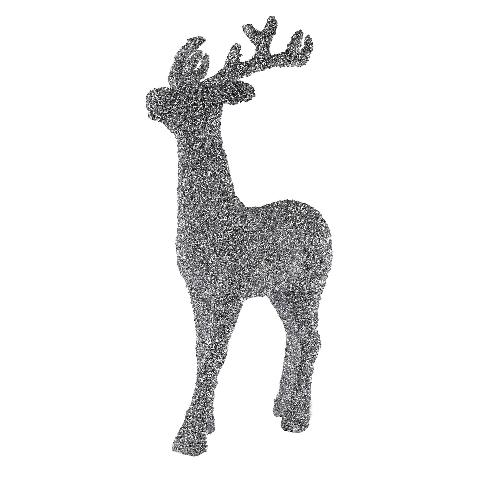 Luminous Reindeer Statue - Silver - Sassy Inspiration