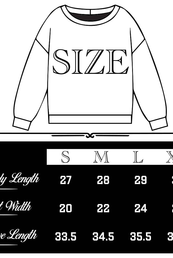 Make Heaven Crowded PUFF MIDWEIGHT Sweatshirt - Sassy Inspiration