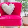 Montaigne Heart Shaped Pillow - Sassy Inspiration