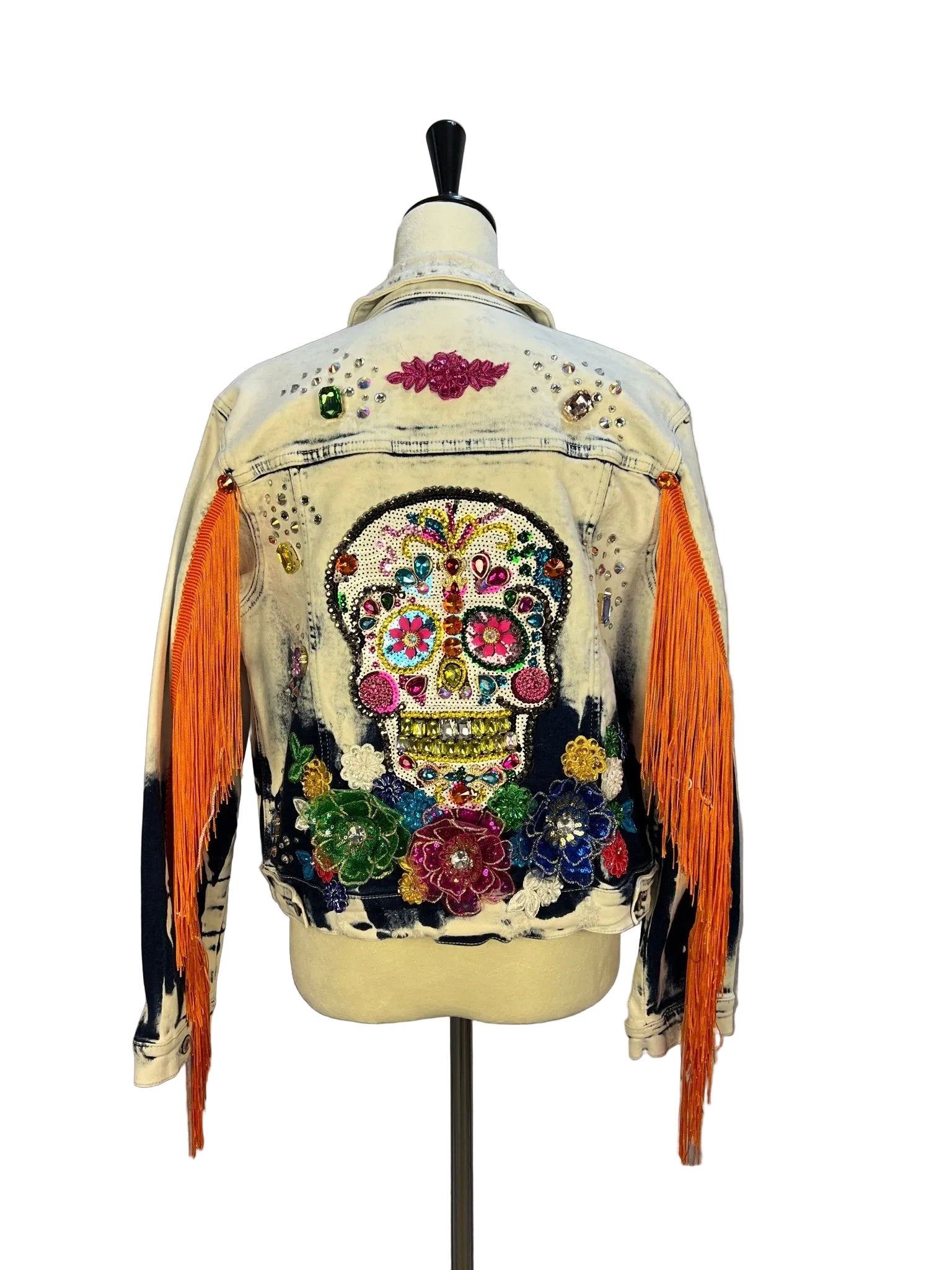 One - of - a - kind Denim Jacket (Medium) - Sassy Inspiration