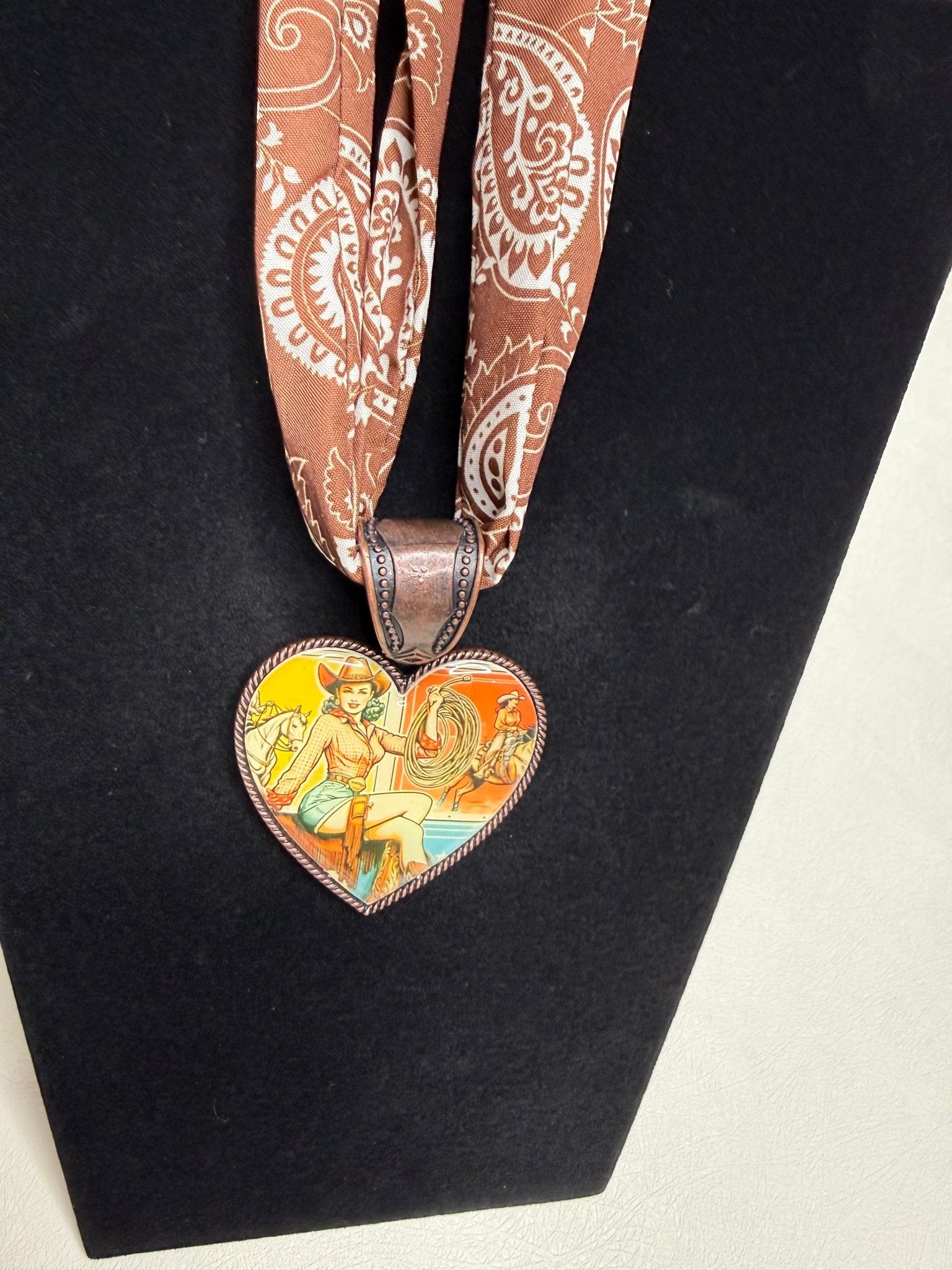 Rodeo Sweetheart Bandana Necklace - Sassy Inspiration