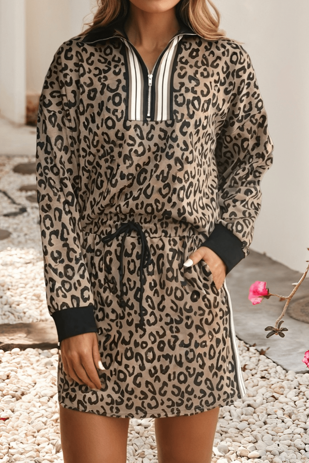 Sassy Varsity Leopard Skort Set - Sassy Inspiration