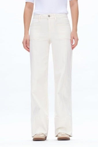 Starlight Mid - Rise Wide Leg Jeans - Sassy Inspiration