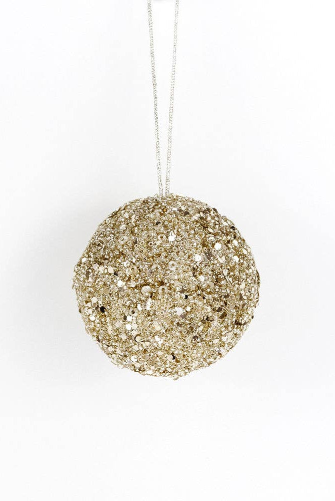 3" jewel ball holiday ornaments Christmas Decor - Sassy Inspiration