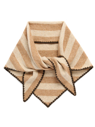 Joy Large Triangle Scarf – Oatmeal - Sassy Inspiration