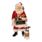 10.5" Fabriché™ Adopt - A - Pet Santa With Dog, 2 - Piece Set - Sassy Inspiration