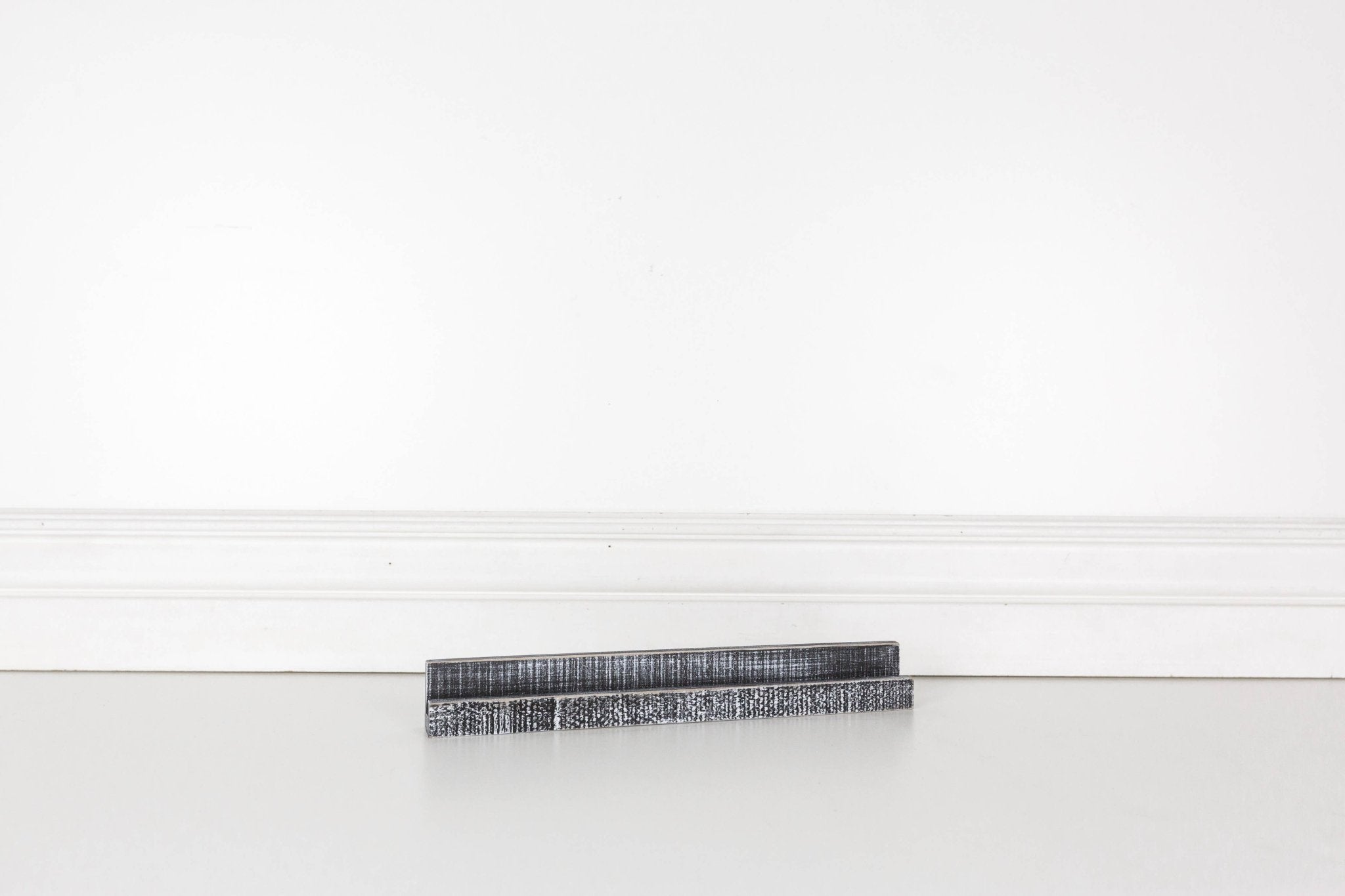 12x.75x1 Wood Tile Stand (Ledgie) black Letter board - Sassy Inspiration