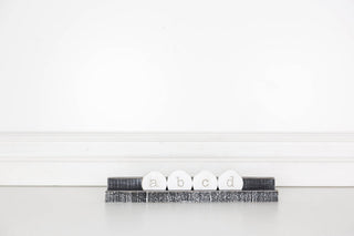12x.75x1 Wood Tile Stand (Ledgie) black Letter board - Sassy Inspiration