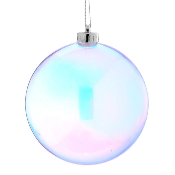 140MM VP CLEAR BALL ORNAMENT Set/2 - Sassy Inspiration