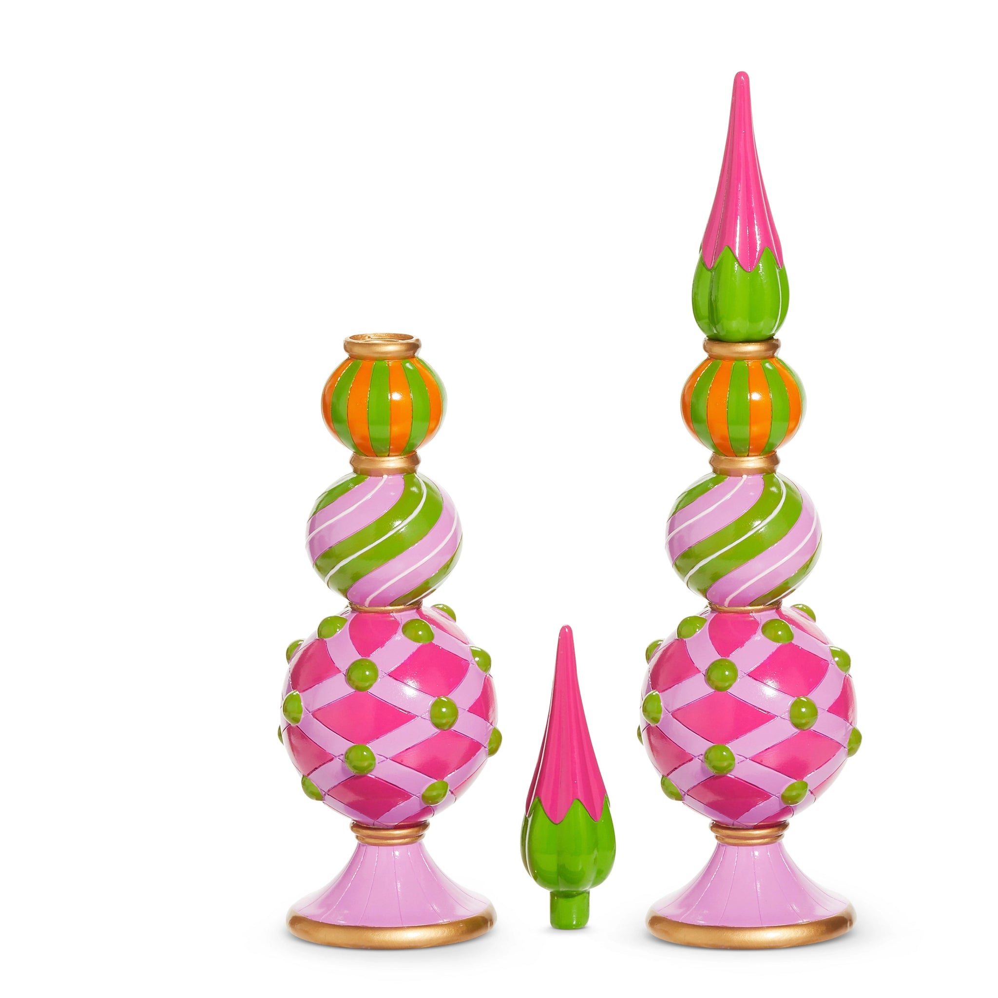 15" Finial Candle Holder - Sassy Inspiration
