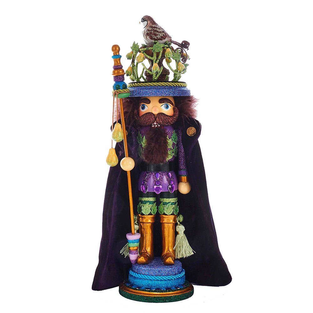 18" Hollywood Nutcrackers™ Partridge In A Pear Tree Nutcracker (1st in Series) - Sassy Inspiration
