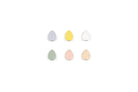 2x2 Wood Shapes s/6 (ROBIN EGGS) Easter Spring LETTERBOARD - Sassy Inspiration