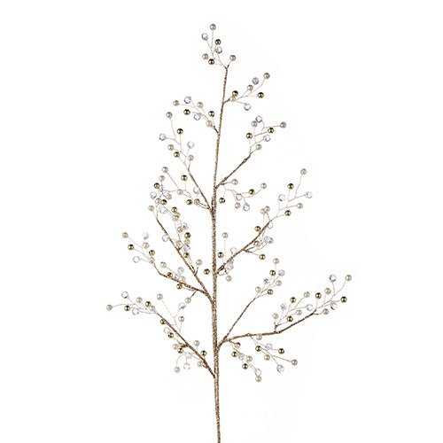 33" PEARL AND JEWEL SPRAY - Sassy Inspiration