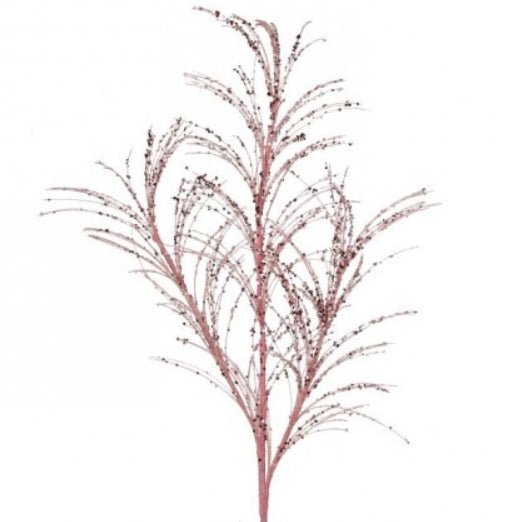 34"GLITTER/SEQUIN PAMPAS GRAS SPRAY BLUSH PINK - Sassy Inspiration