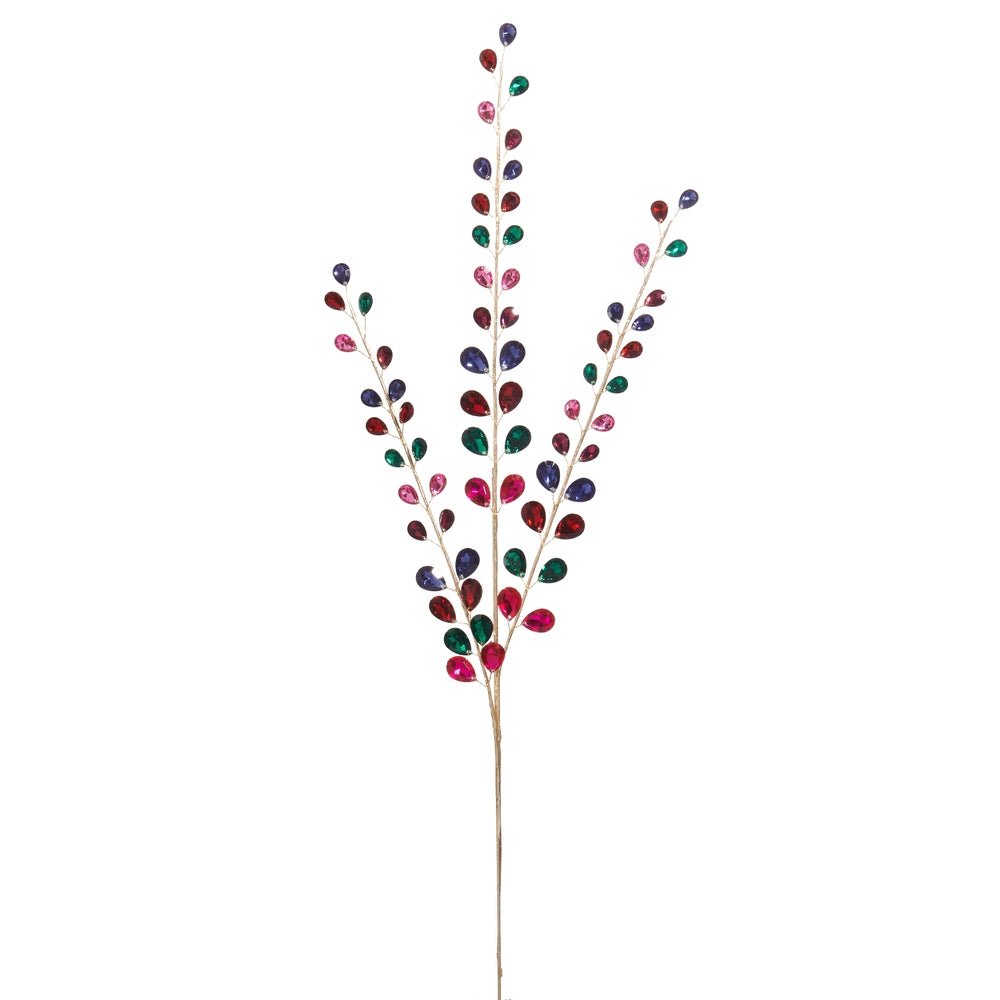 35.5" Multicolor Jewel Spray - Sassy Inspiration