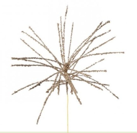 36" GLITTER MINI BERRY BURST SPRAY - CHAMPAGNE GOLD - Sassy Inspiration