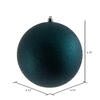 4.75" Midnight Green Glitter Ball Ornament, 4 per Bag - Sassy Inspiration