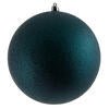 4.75" Midnight Green Glitter Ball Ornament, 4 per Bag - Sassy Inspiration