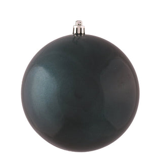 4.75" Sea Blue Candy Ball Ornament, 4 per Bag - Sassy Inspiration