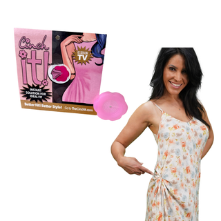 Cinch It! Original Pink Clothing Cinch Clip