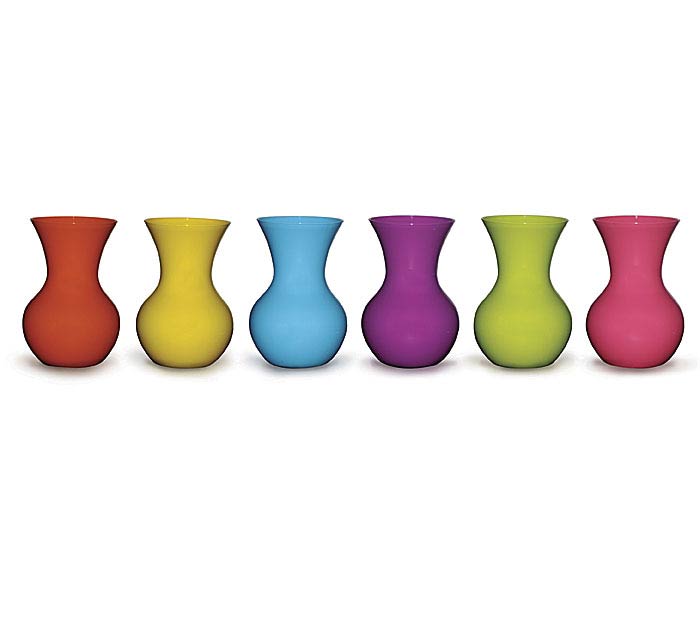 7" PLASTIC SWEETHEART VASE - Sassy Inspiration