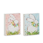 7.75" BUNNY Textured Block - Easter/Spring - Sassy Inspiration