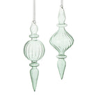 9.5" Sage Finial Ornament - Sassy Inspiration