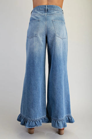 Ruffle & Rebel Mineral Wash Jeans