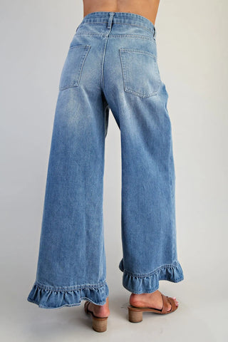 Ruffle & Rebel Mineral Wash Jeans