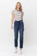 Judy Blue Cool Denim Cuffed Boyfriend Jean