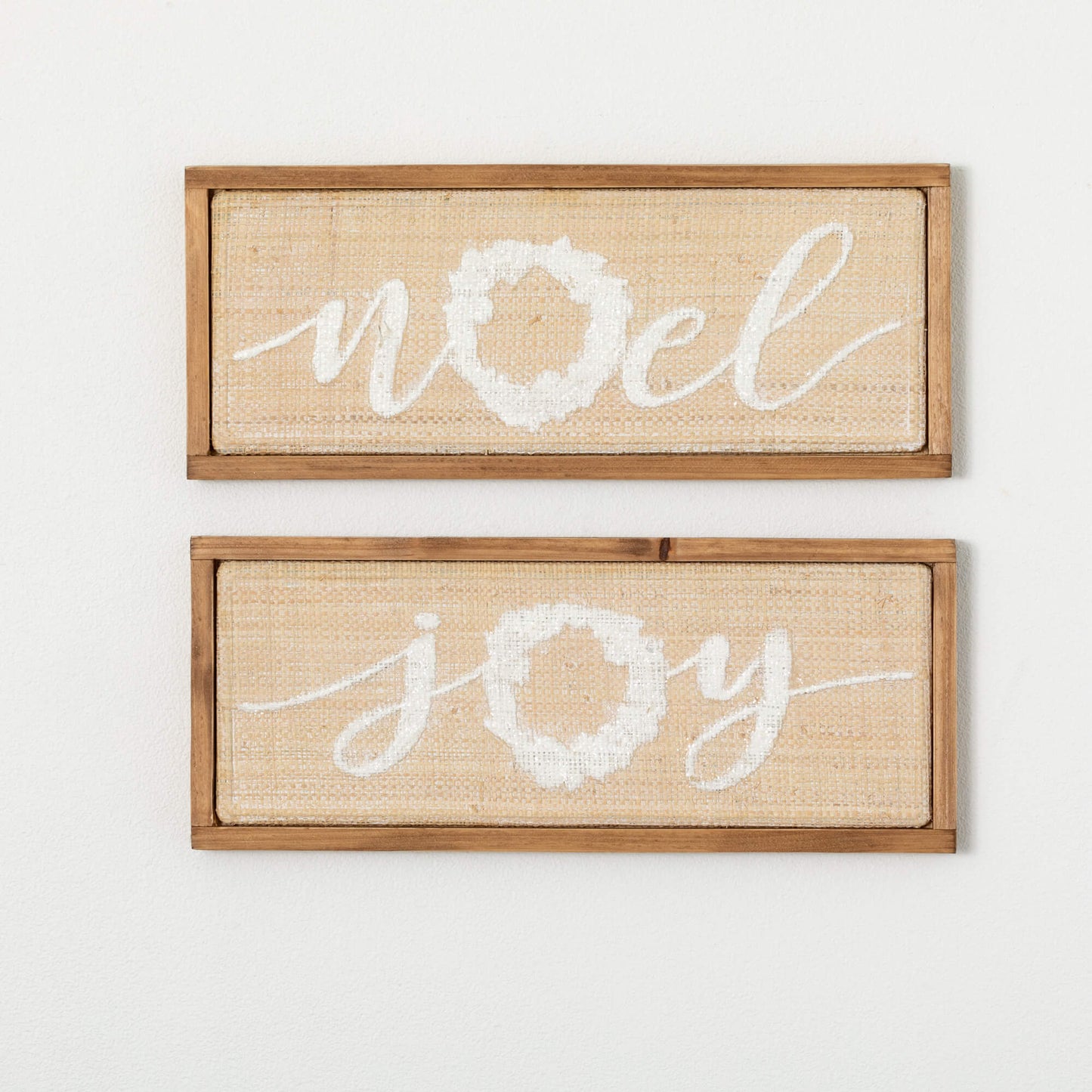 CHRISTMAS TEXT WALL DECOR SET