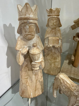 Carved Nativity Set – 8 Pieces - Sassy Inspiration – in-store photo