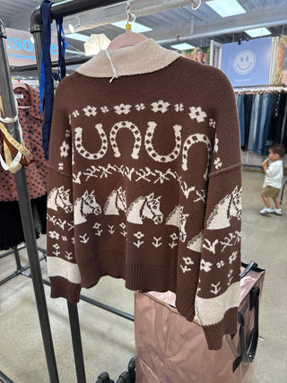 Saddle & Bloom Western Cardigan