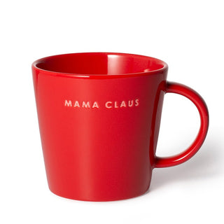 Vondels Mama Claus Red Ceramic Tea/Coffee Cup