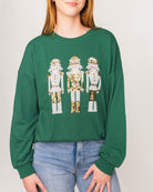 Alpine Nutcracker Sequin Sweatshirt - Sassy Inspiration
