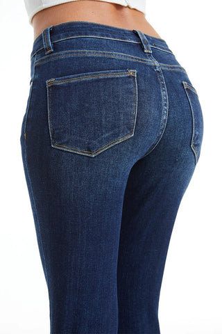 Bayeas Mid Rise Straight Leg Jeans - Sassy Inspiration