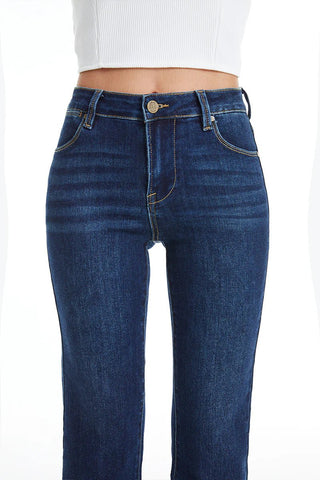 Bayeas Mid Rise Straight Leg Jeans - Sassy Inspiration