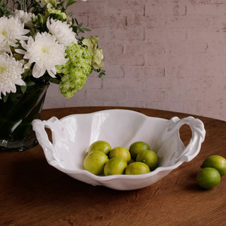 Beatriz Ball VIDA Sasha Large Bowl with Handles – White - Sassy Inspiration